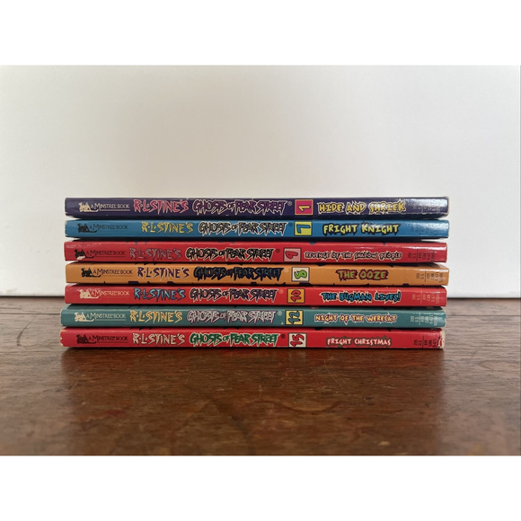 Lot of 7 Goosebumps Ghosts of Fear Street Series Books R. L. Stine 1st Printings - Picture 2 of 10